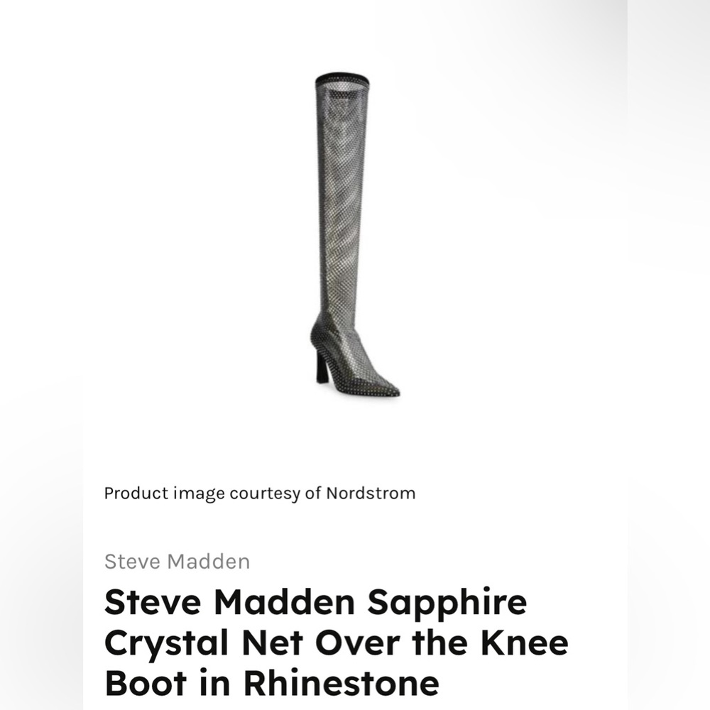 Steve Madden Rhinestone Heels